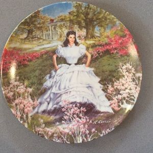 “Scarlett” commemorative plate by Raymond Kursar